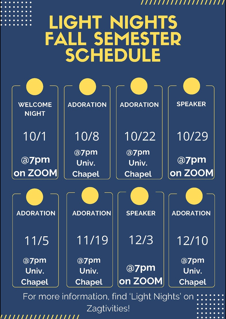 schedule for light nights