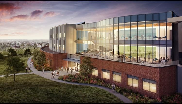 Rendering of the proposed Integrated Science and Engineering facility