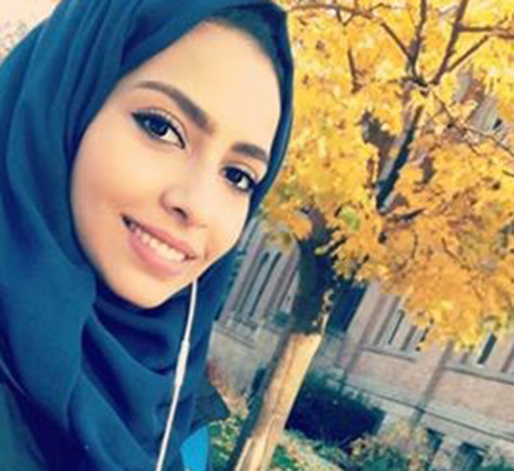 Portrait of English Language Center student Albar Nuha