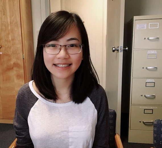 Portrait of English Language Center student Ngoc Ba Bao Nguyen