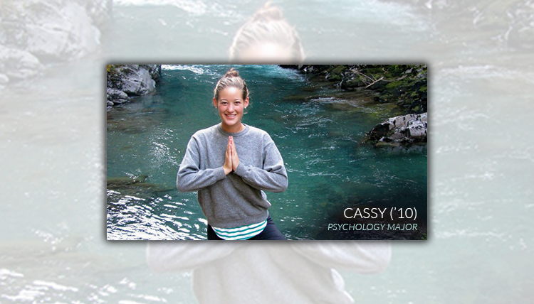 Portrait of Gonzaga Psychology Department 2010 graduate Cassy