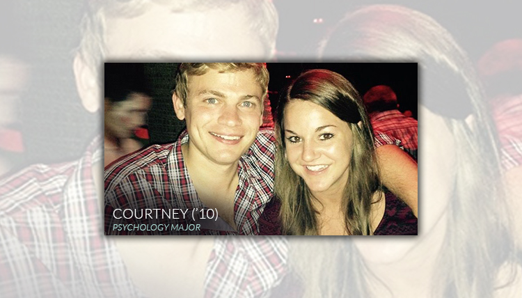 Portrait of Gonzaga Psychology Department 2010 graduate Courtney