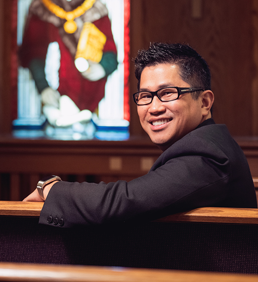 Portrait of Fr. Bryan Pham, S.J., Gonzaga University