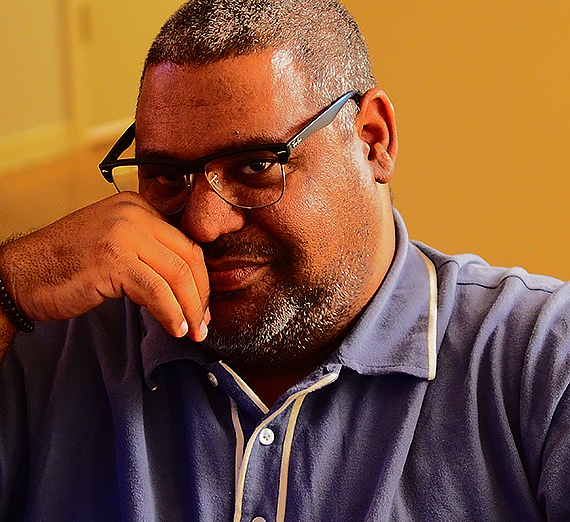 Portrait of  Chris Abani, author