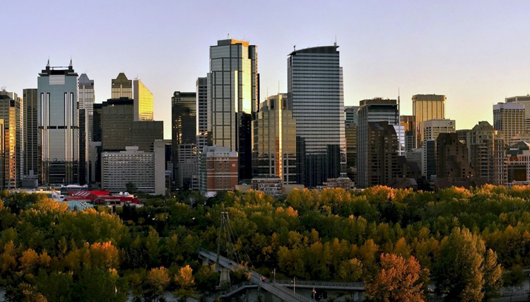 Downtown Calgary Canada