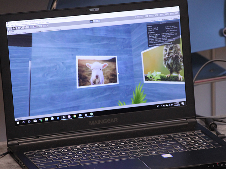  Virtual Reality program test