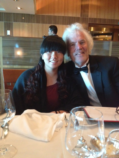 George Critchlow with his daughter, Charlotte 