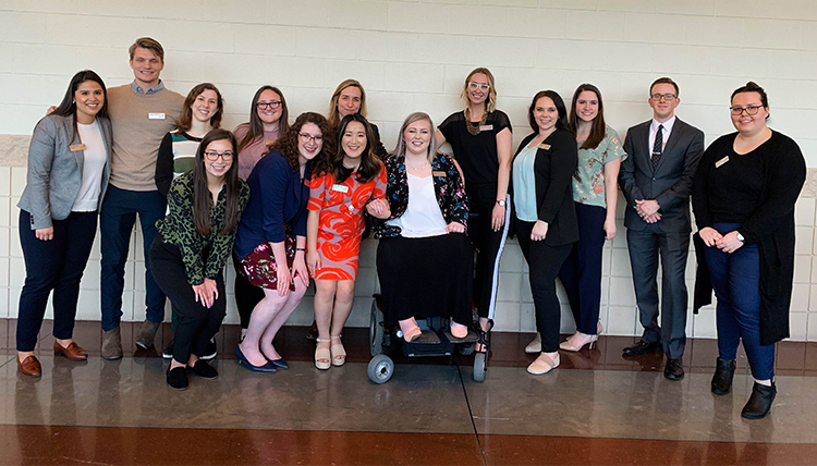 Group photo of law student ambassadors