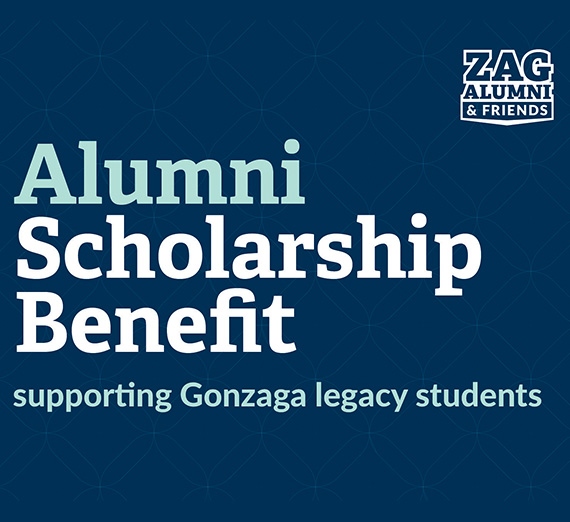 Alumni Scholarship Benefit supporting Gonzaga legacy students