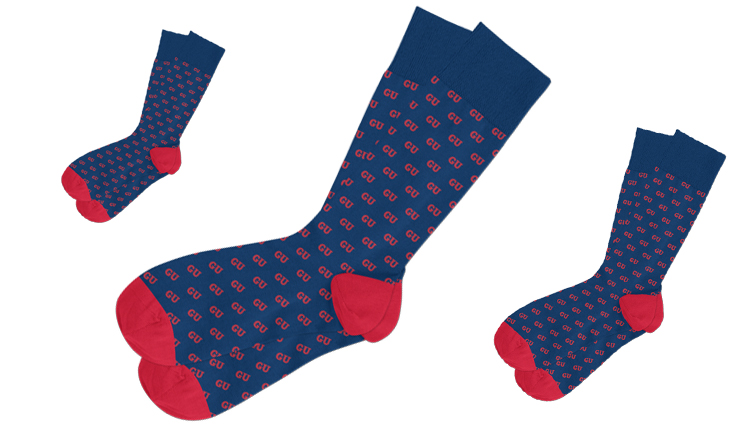 Gonzaga socks