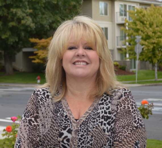 Health and wellness staff photo of sharon young