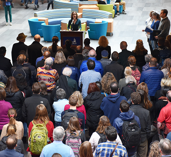 Tree of Life remembrance at Gonzaga University