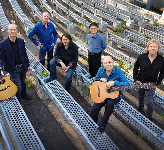 members of California and Montreal Guitar Trios