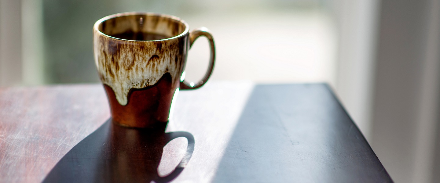 Coffee cup made by students