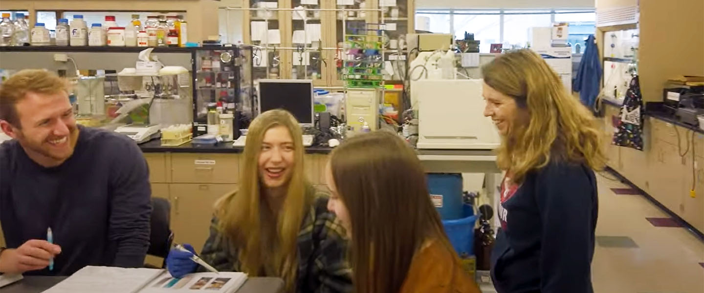 Dr. Jennifer Shepherd teaches students at Gonzaga University