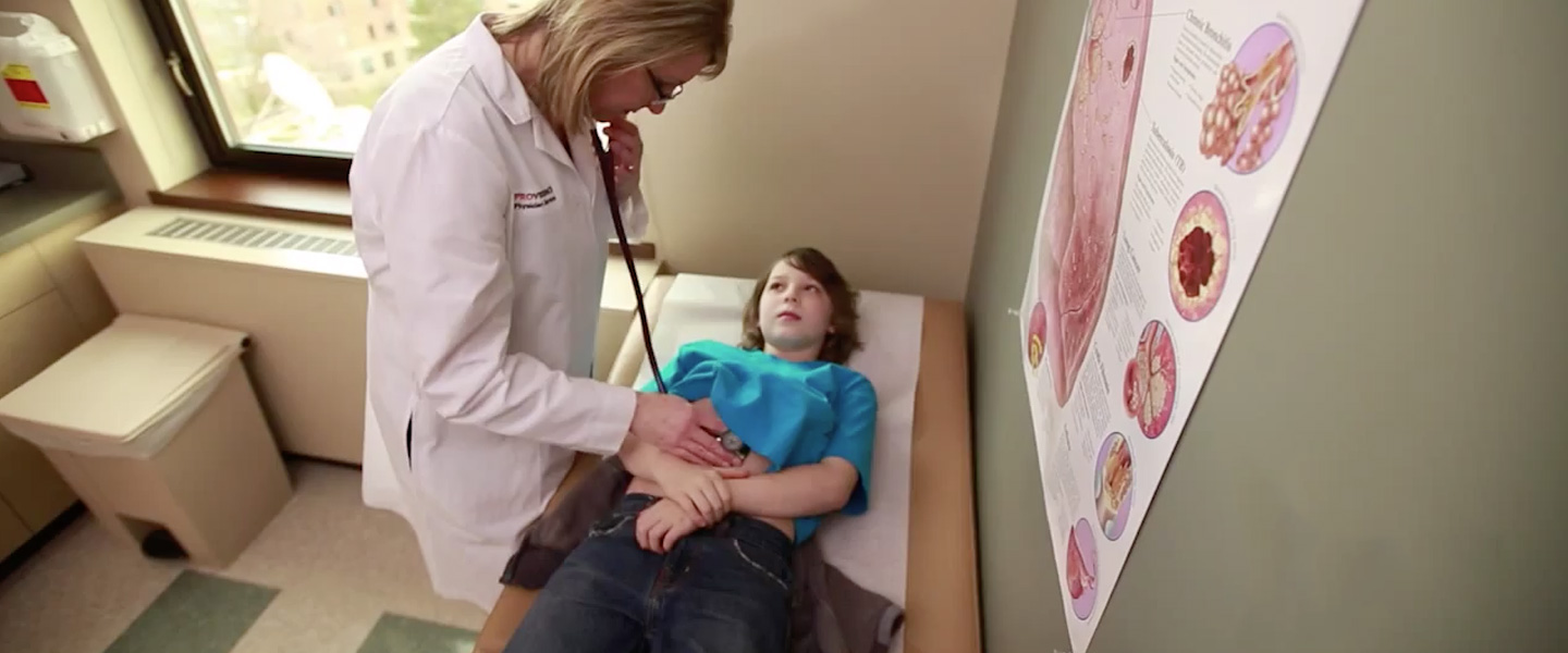 Nursing lab, watch video