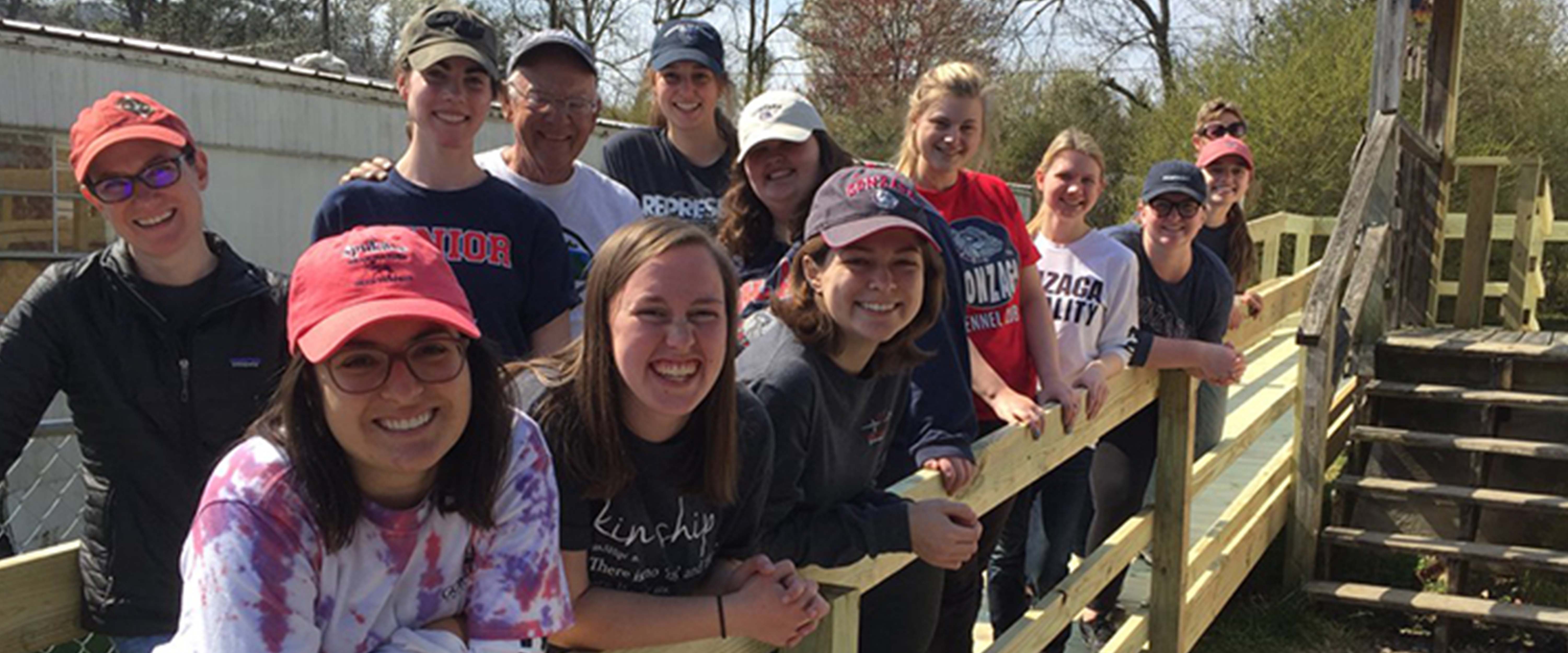 Group Photo of students in Knoxville