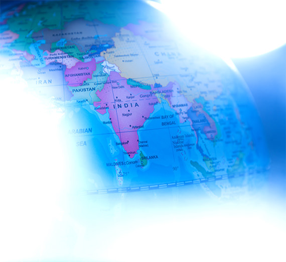 abstract photo of globe