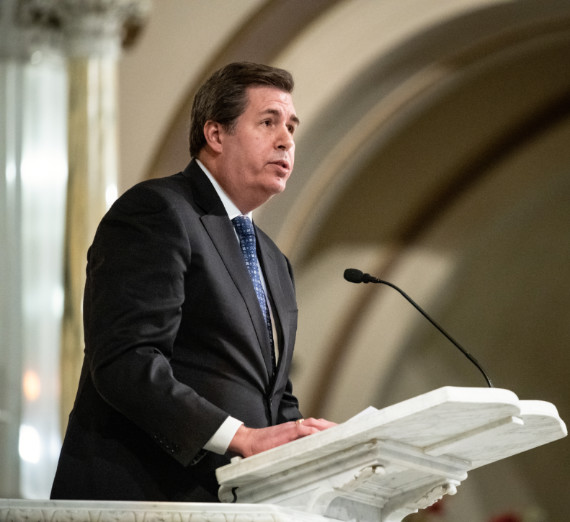 President gives speak