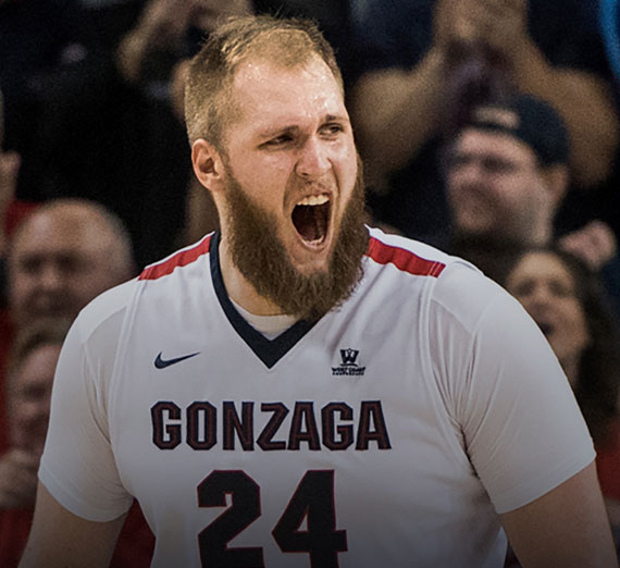 Former Gonzaga University basketball player Przemek Karnowski from Poland