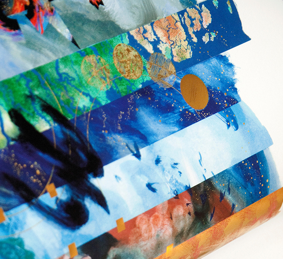 A painting depicts the world religions coming together.