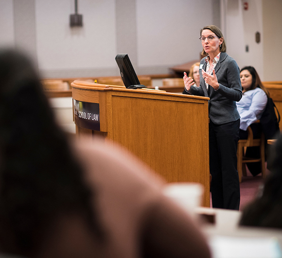 Professor Bradley speaks at Gonzaga Law