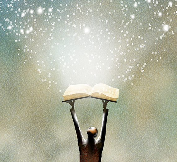 Cover illustration for the 2018 Gonzaga Law Magazine