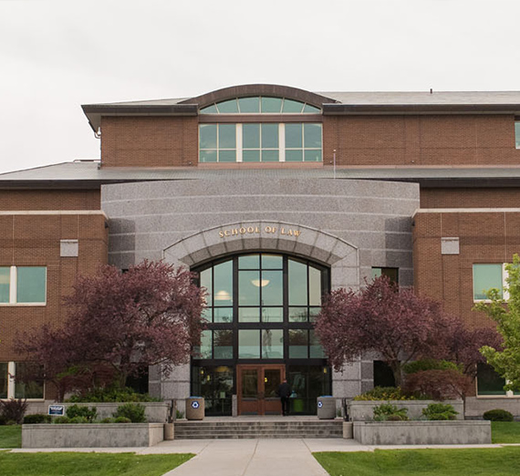 Front of Gonzaga Law School
