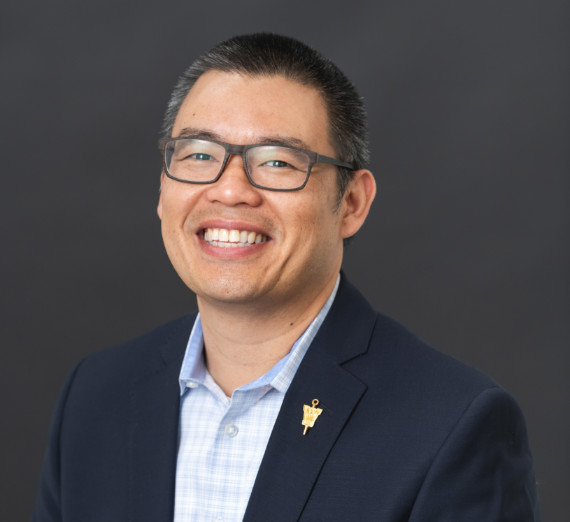 leadership studies faculty at commencement