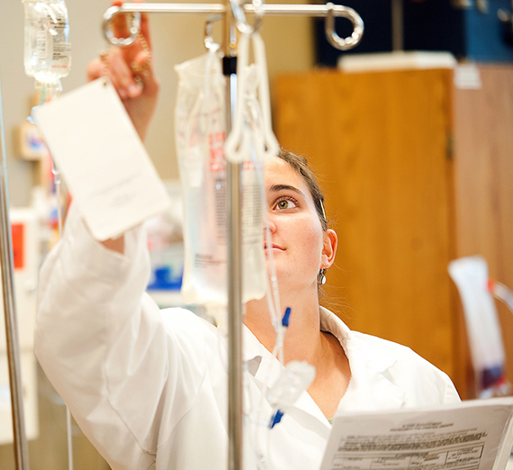 Gonzaga's Nursing students gain valuable experience in a simulation lab course