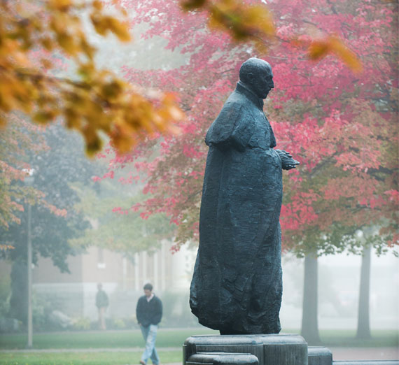st.ignatius statue 