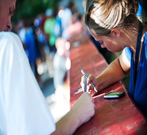 zags write on the wall