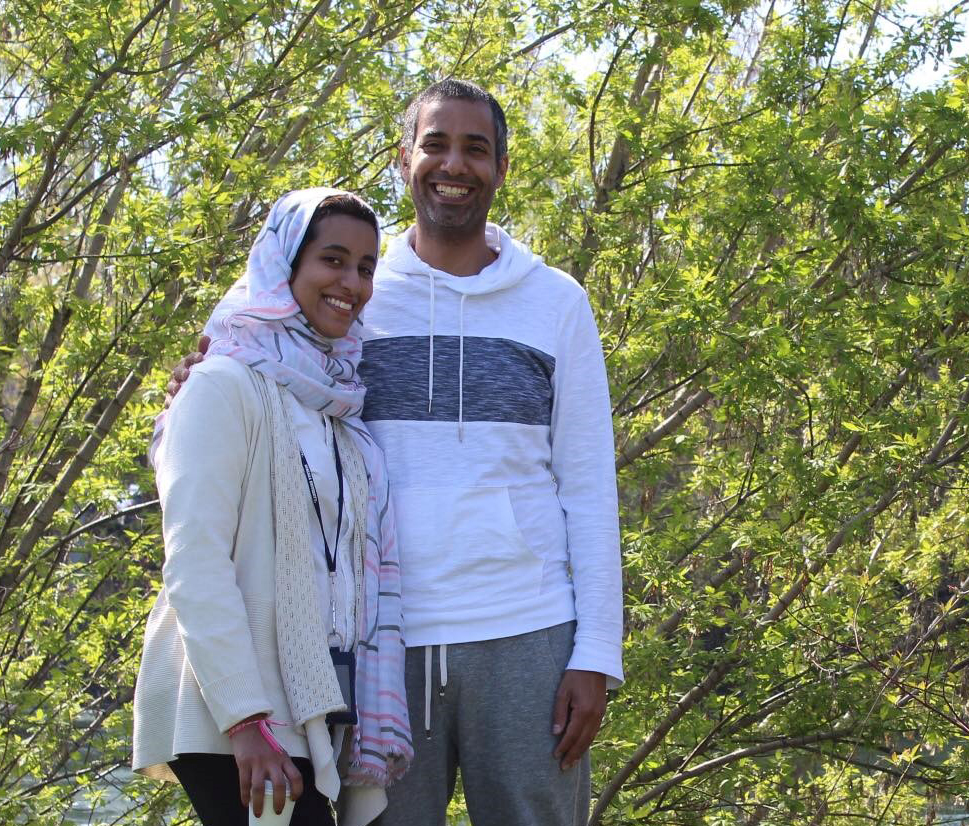 Faten Alotaibi and Sultan