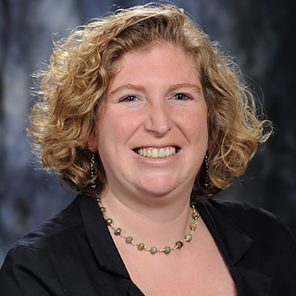 Portrait of Elizabeth Goldstein, Associate Professor of Religious Studies