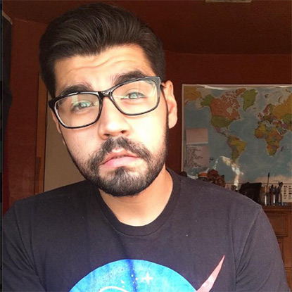 Portrait of Joseph Flores, Ph.D., Lecturer of Communication Studies at Gonzaga University