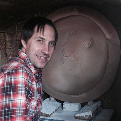 Portrait of Mathew Rude, Associate Professor of Art