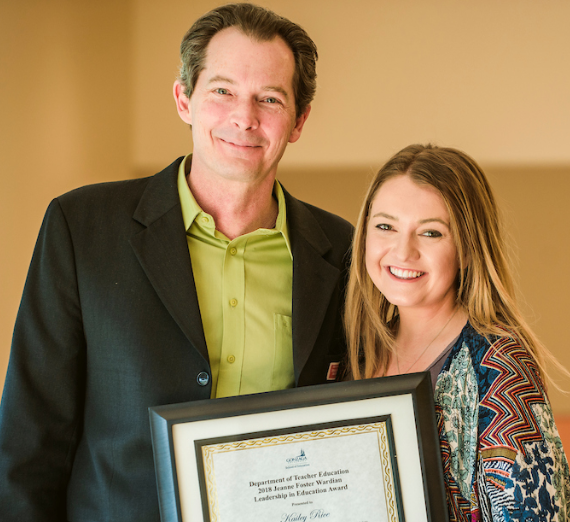 Kailey Rice, Wardian award recipient 