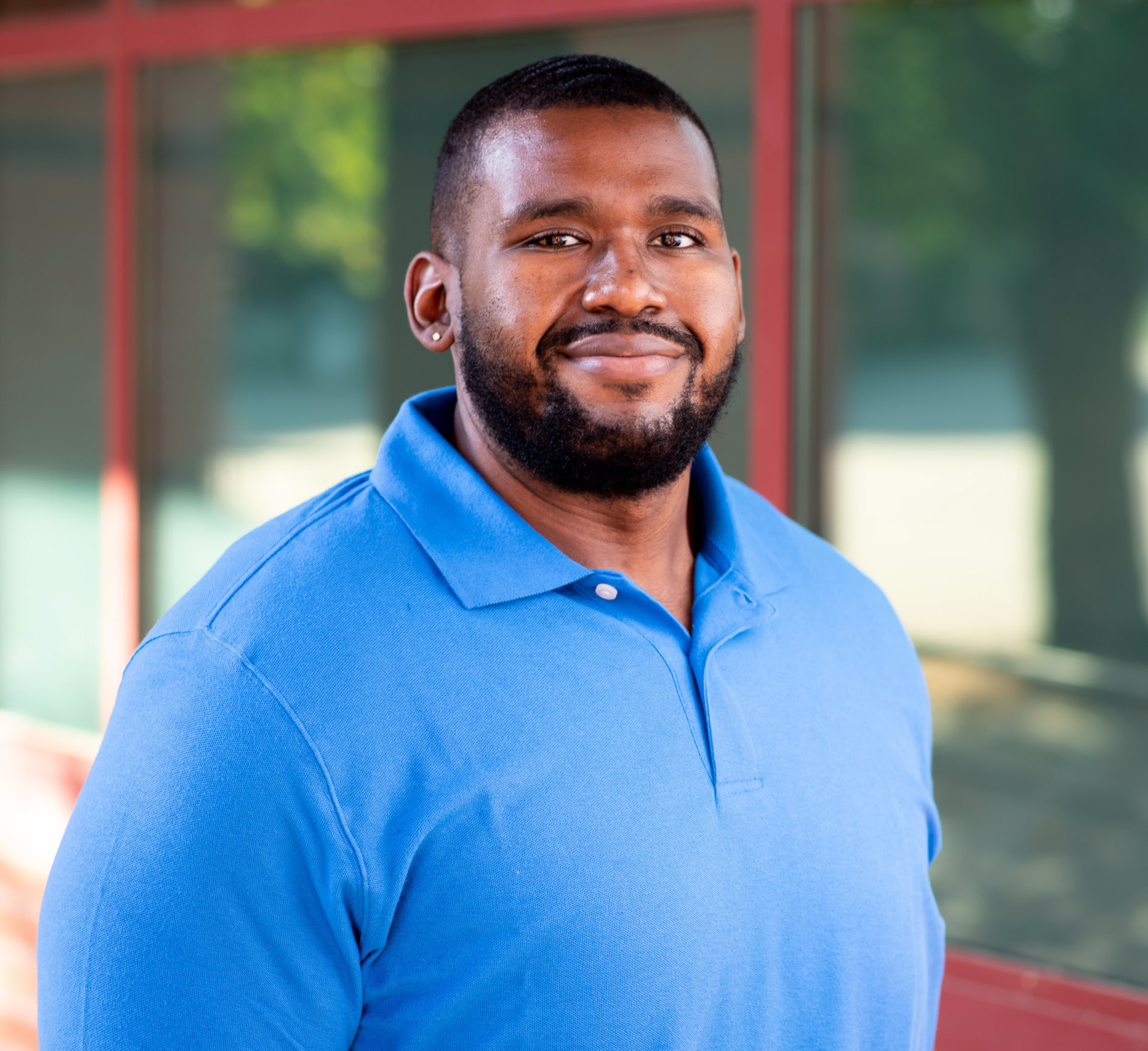 Photo of case manager Chad Little