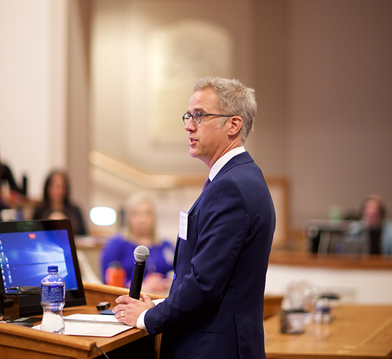 Professor Gillmer speaks at The Pursuit of Justice Conference