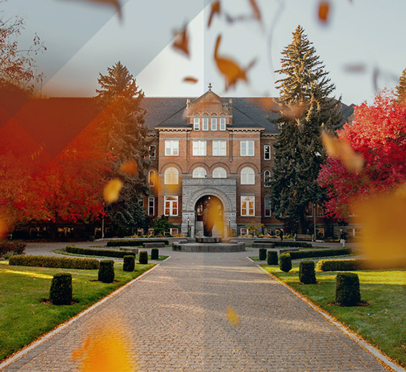 College Hall on Gonzaga University campus
