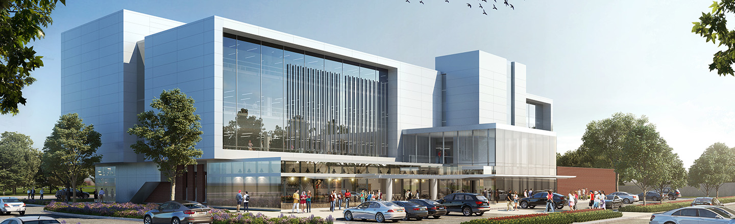 Regional Health Partnership building design.