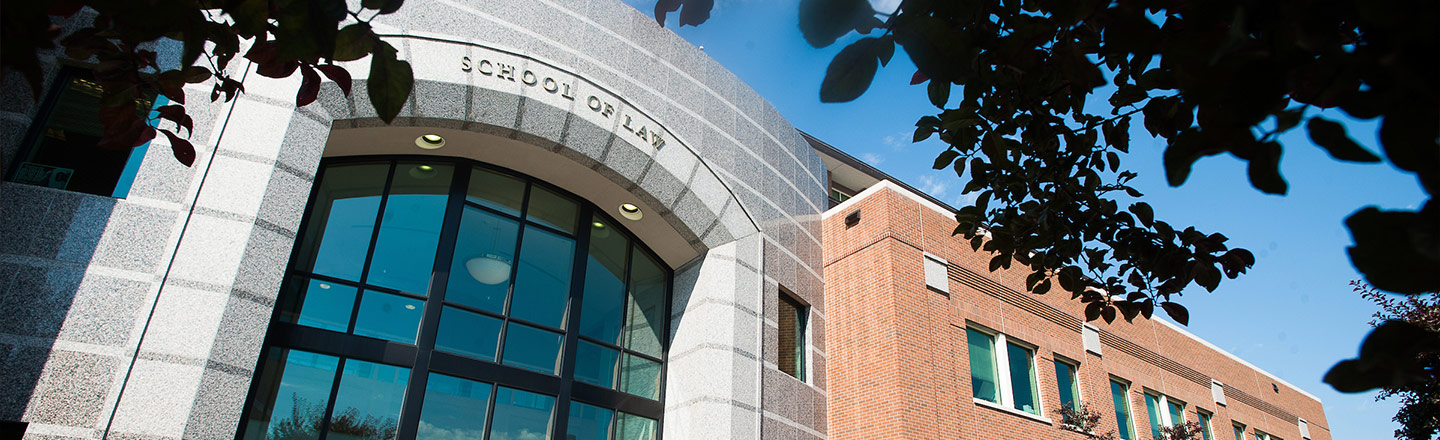 Front of Gonzaga's Law School