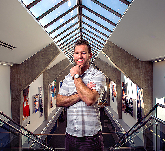 He was born and raised in Stellenbosch, South Africa, and speaks Afrikaans.  