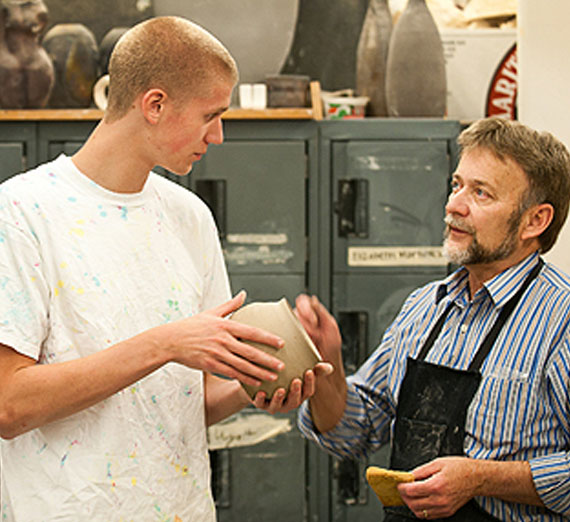 student and professor