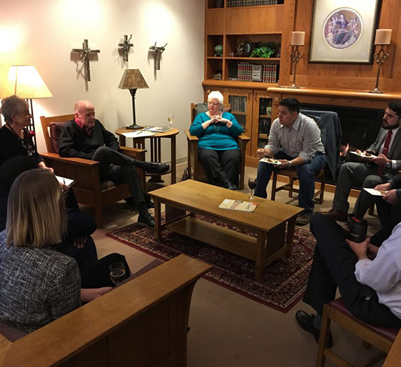 Gonzaga Law Smitty Fellows meet.