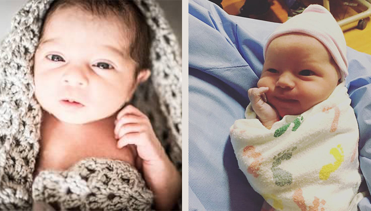 babies wrapped in blankets