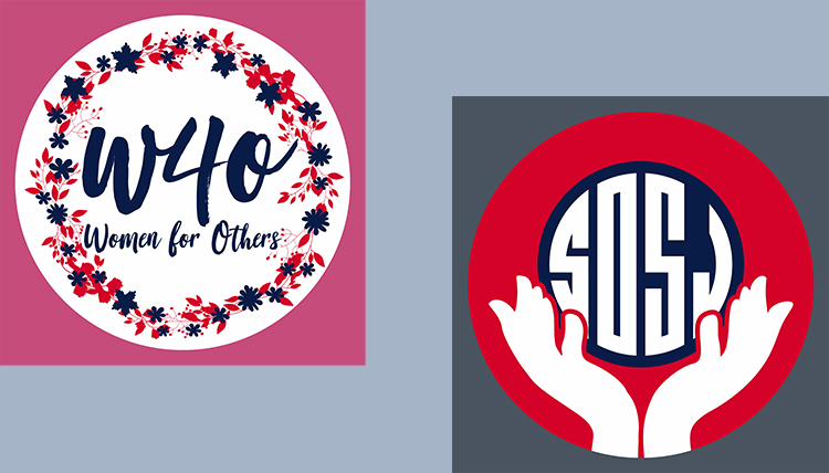 2 individual student club logos