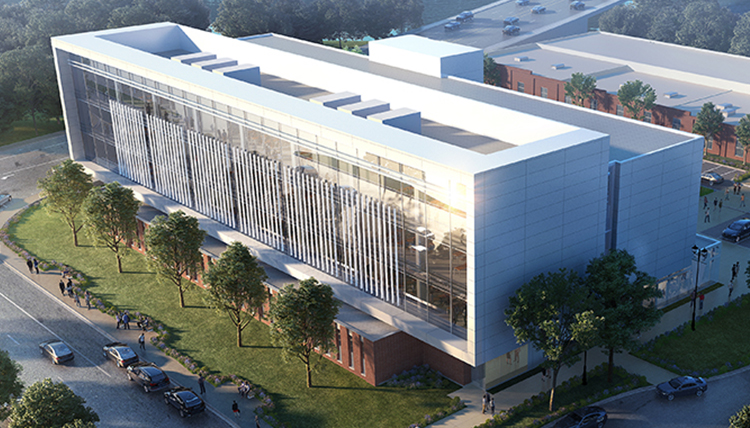 artist rendering of building