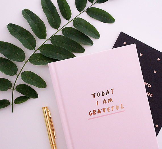 A gratitude journal. (Photo courtesy Freshh Connection)