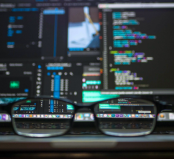 Gonzaga instructional design and delivery professionals film faculty for an online course.  